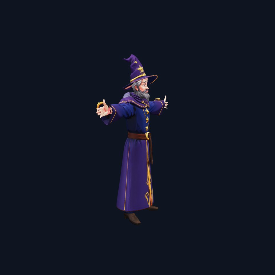 Enchanted Wizard model pack